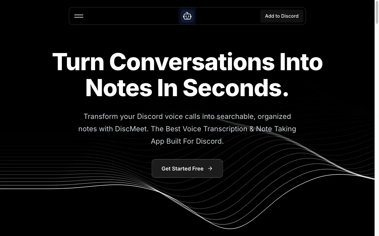 Discmeet — preview screenshot