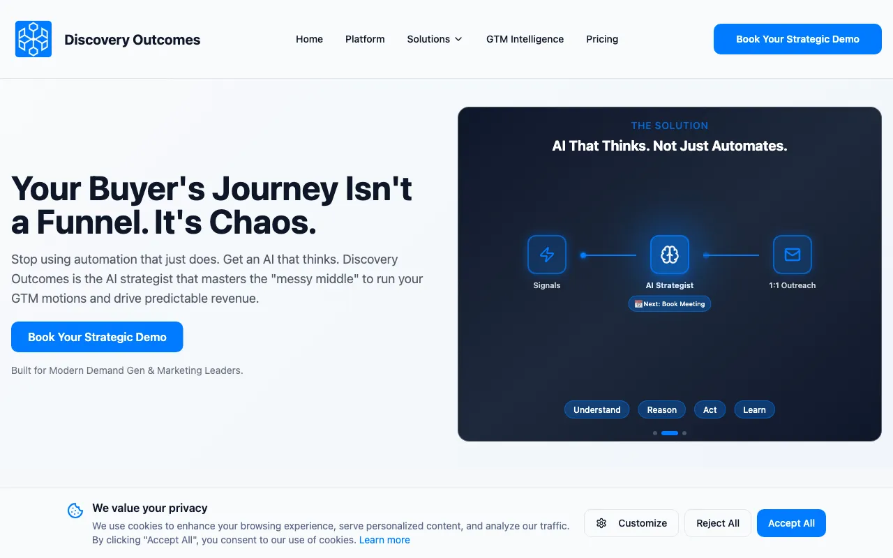 Discovery Outcomes — preview screenshot