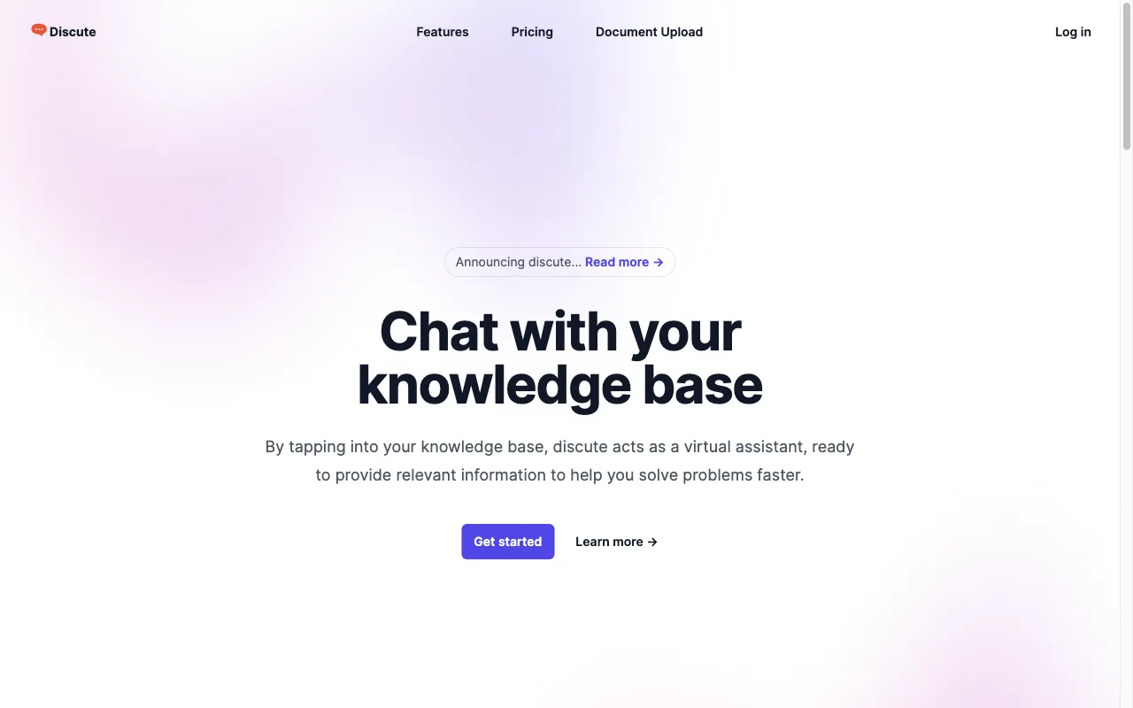 Discute — preview screenshot