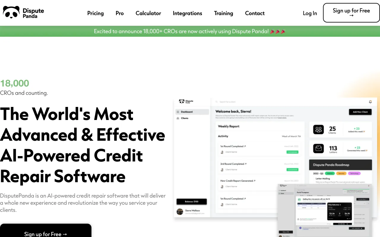 Dispute Panda — preview screenshot
