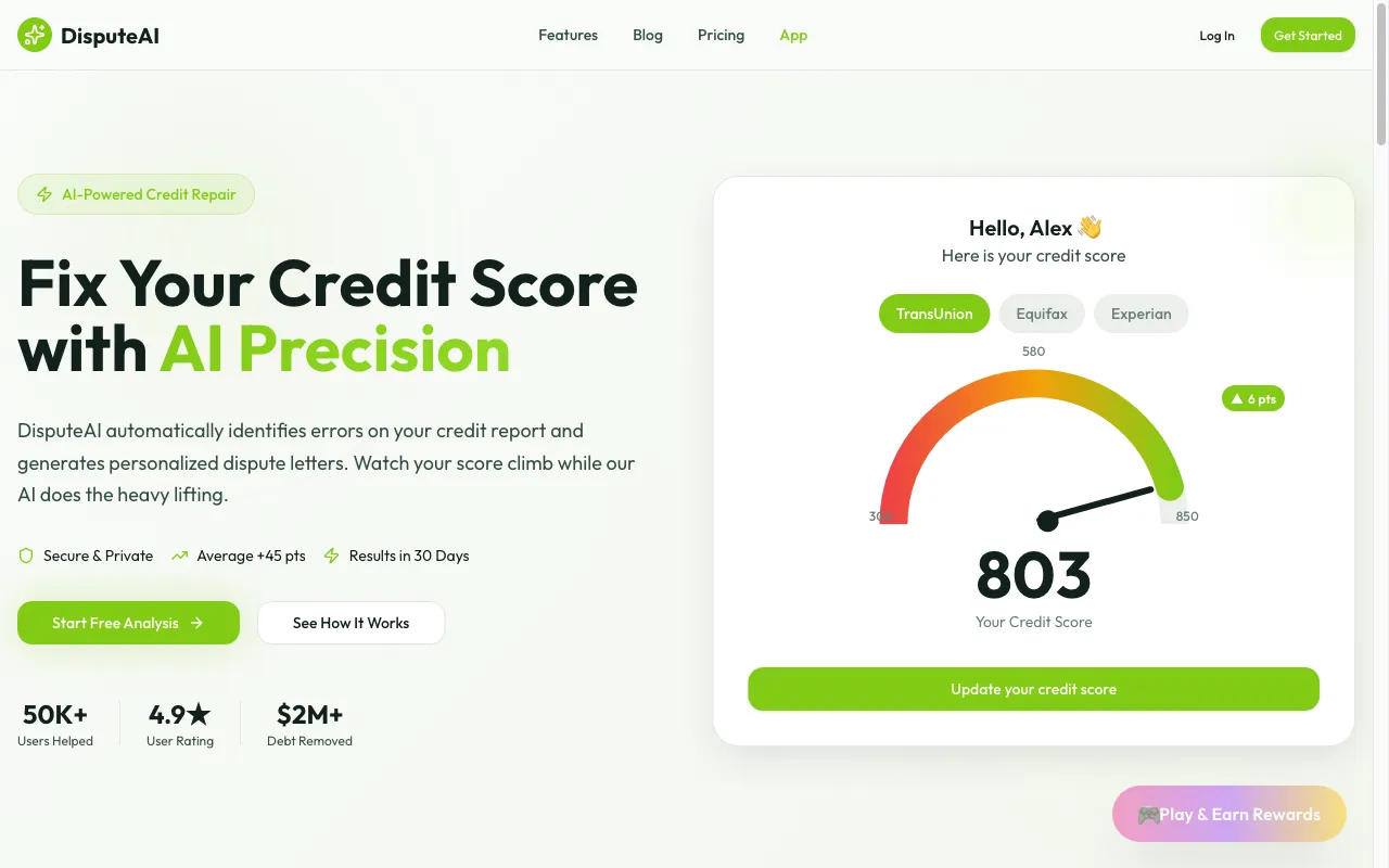 DisputeAI — preview screenshot