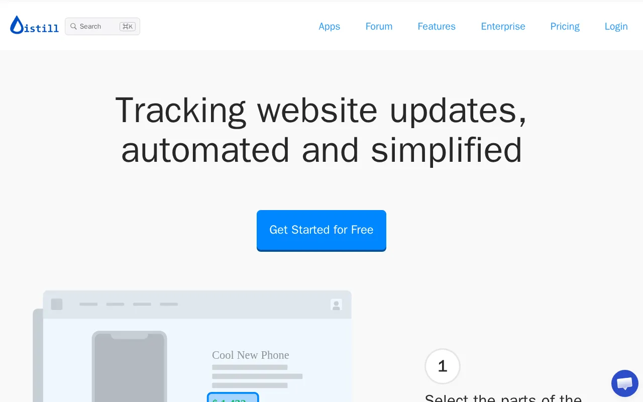 Distill.io — preview screenshot