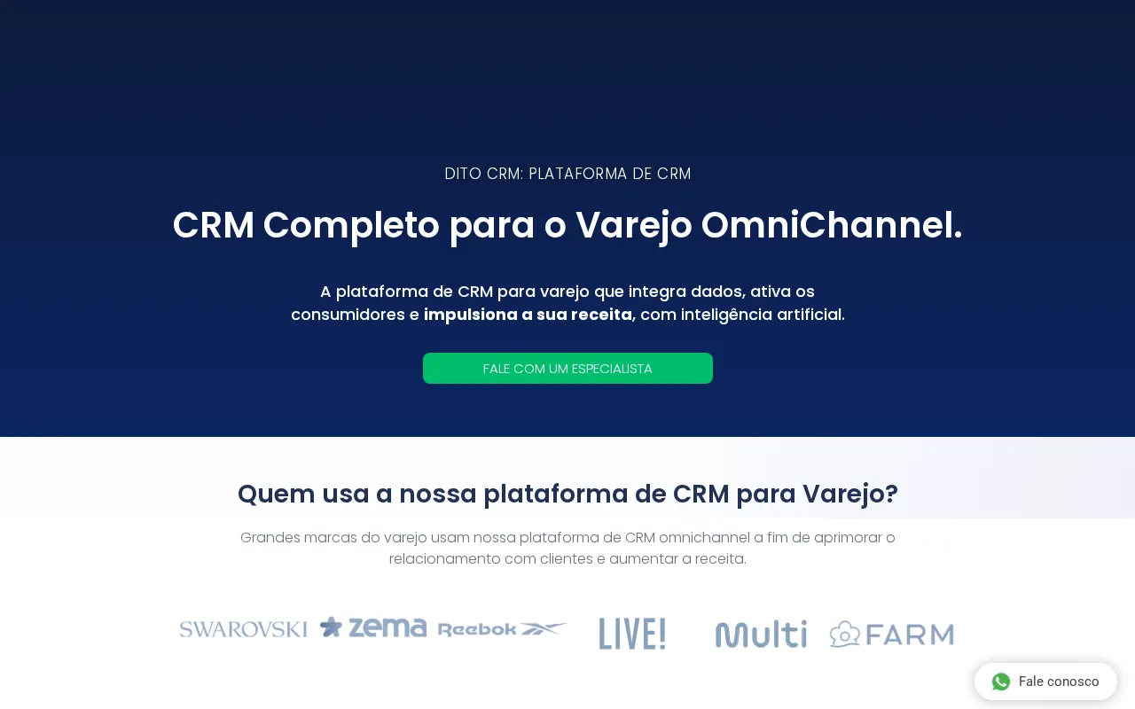 Dito CRM — preview screenshot