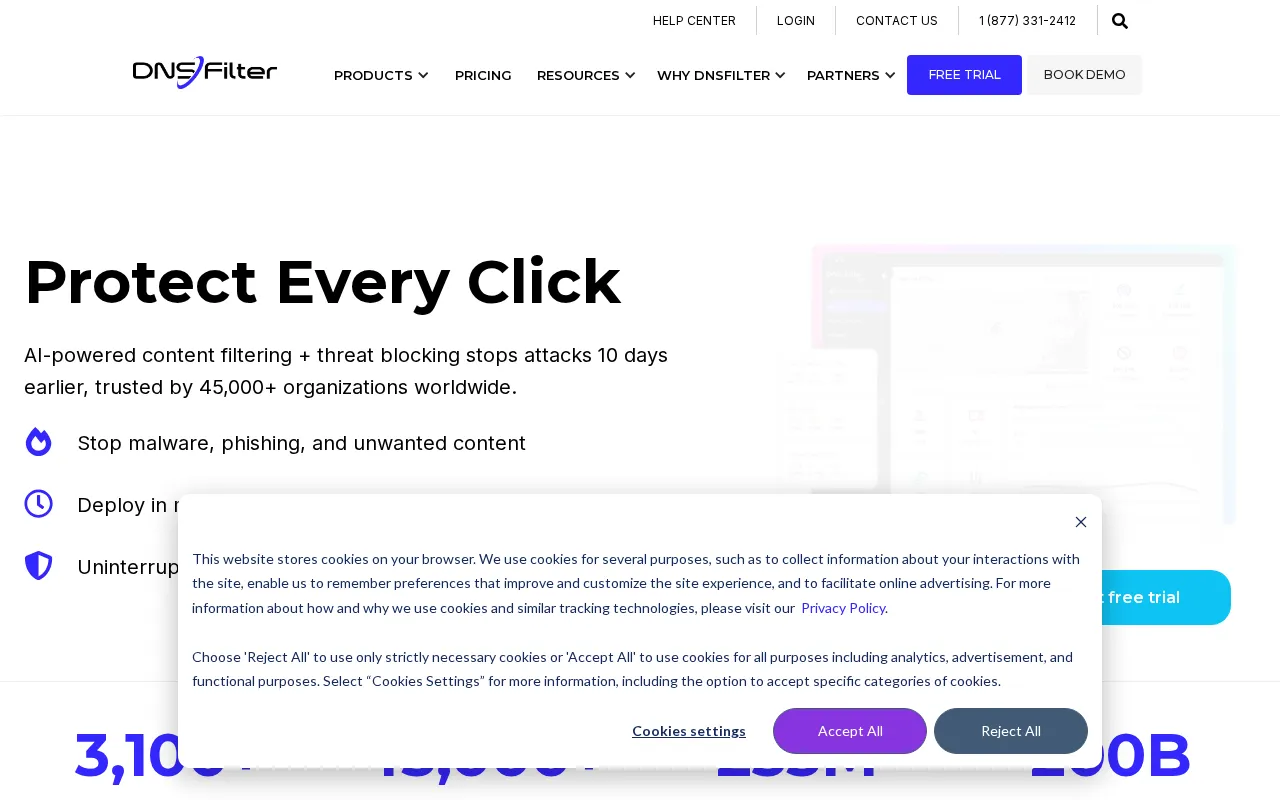 Dnsfilter — preview screenshot