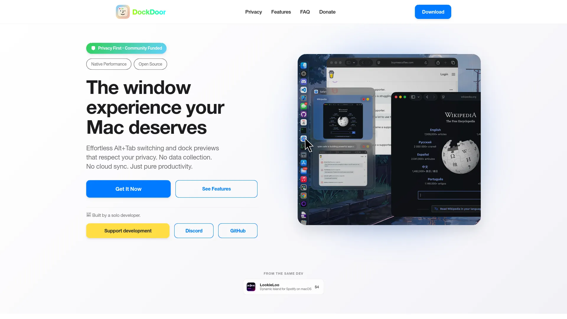 DockDoor — preview screenshot