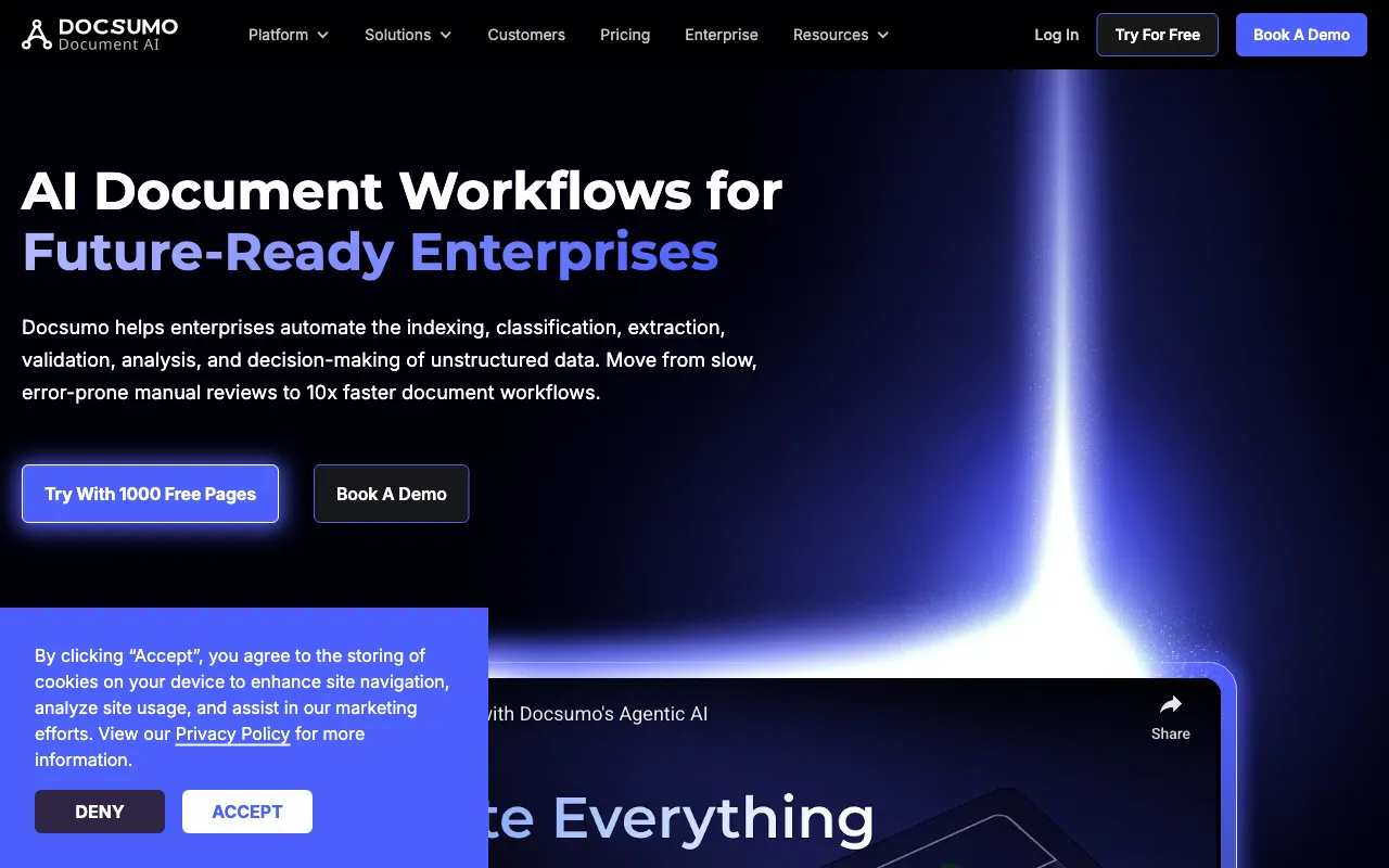 Docsumo — preview screenshot