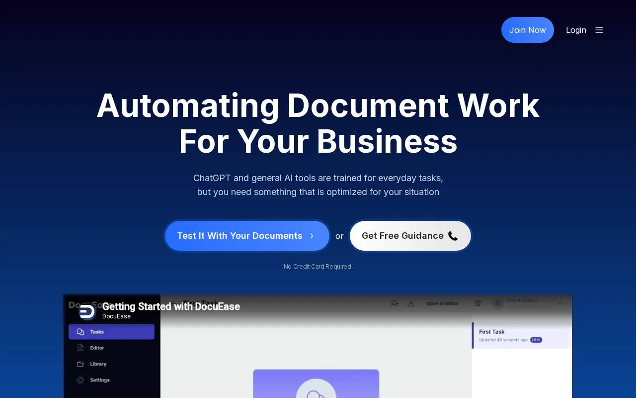 DocuEase — preview screenshot