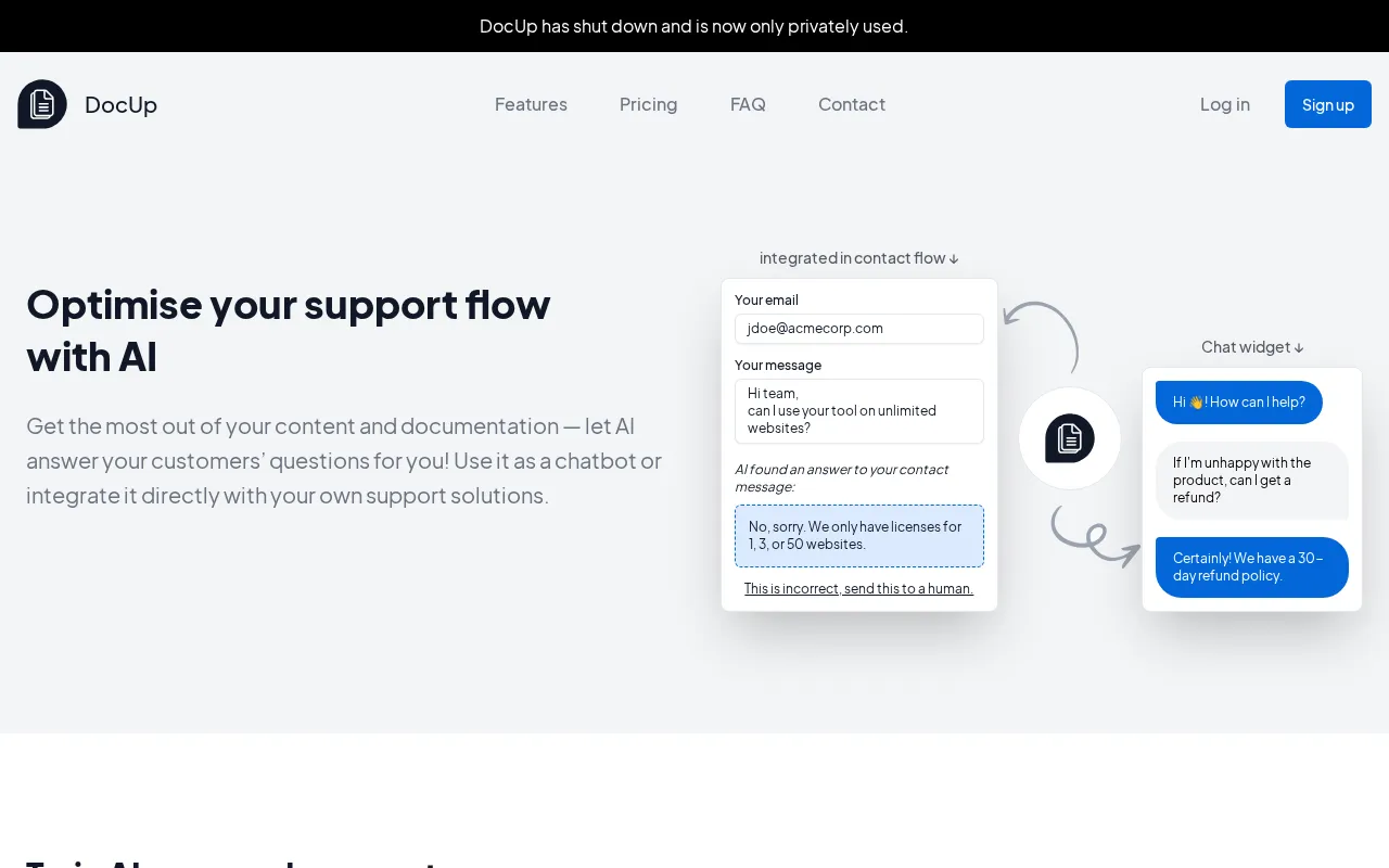 DocUp — preview screenshot