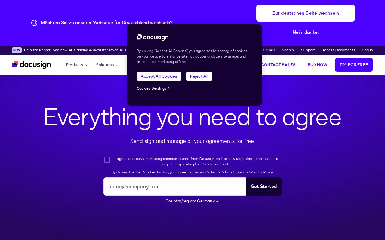 Docusign — preview screenshot