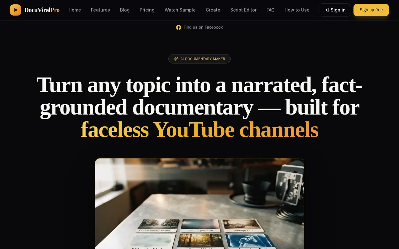 DocuViralPro — preview screenshot
