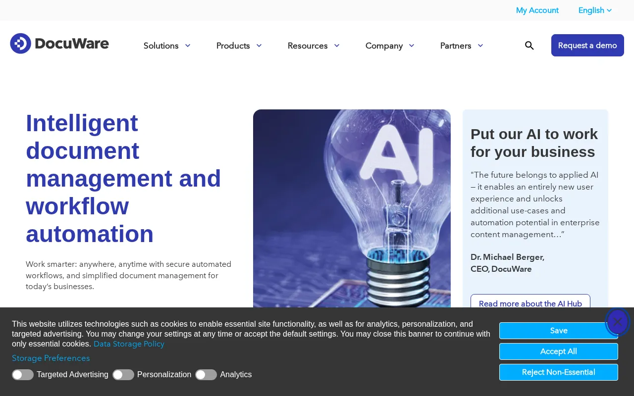 DocuWare — preview screenshot