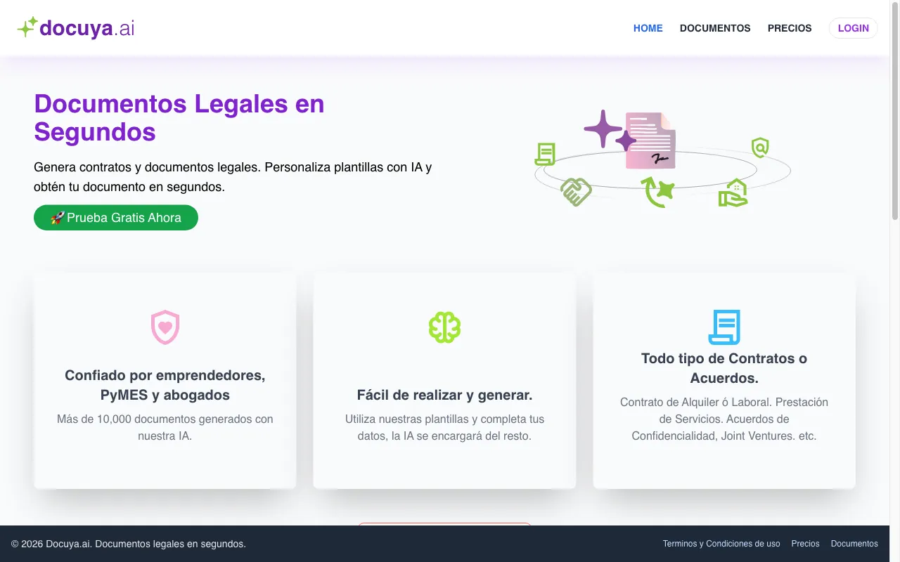 Docuya.ai — preview screenshot
