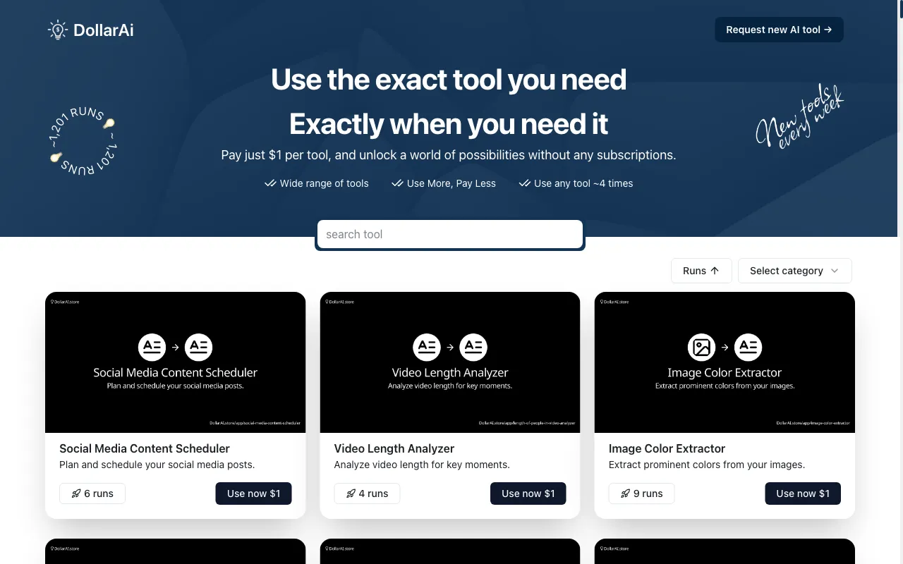 DollarAI.Store — preview screenshot