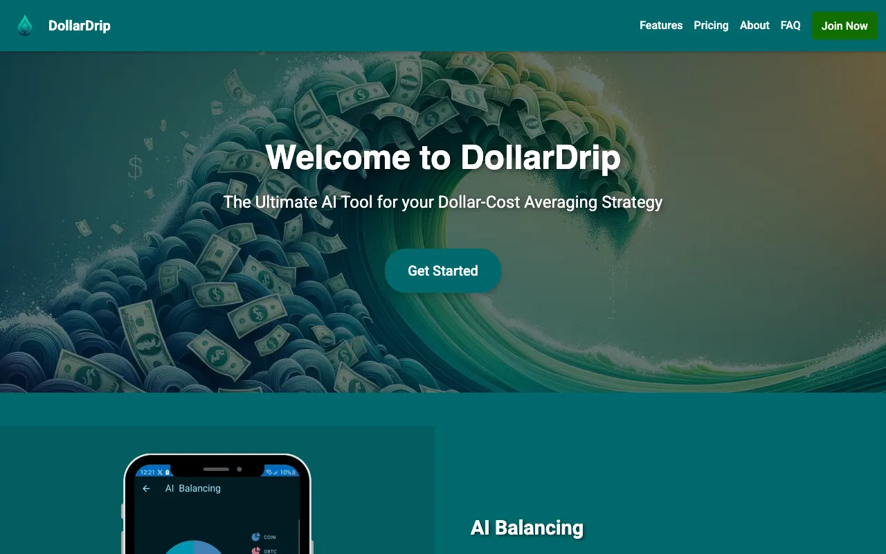 DollarDrip.io — preview screenshot