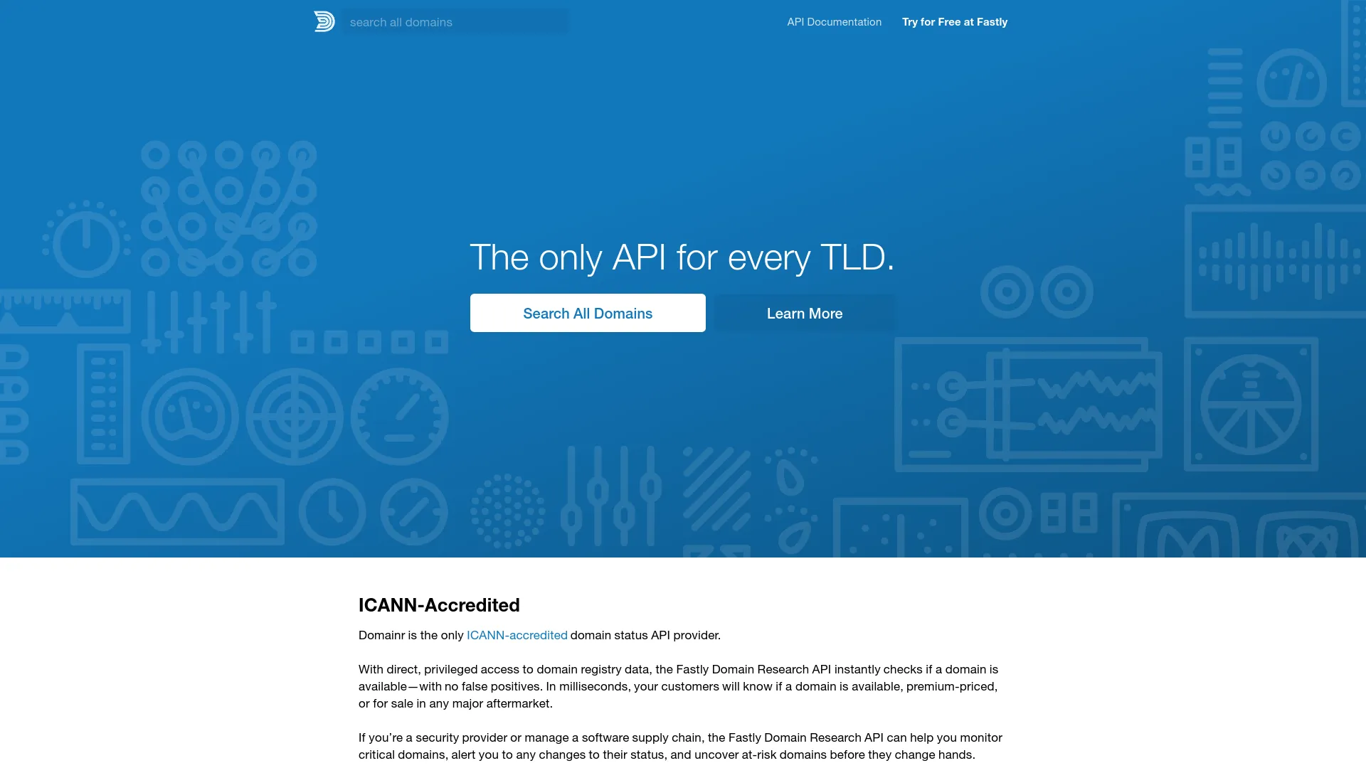 Domainr — preview screenshot