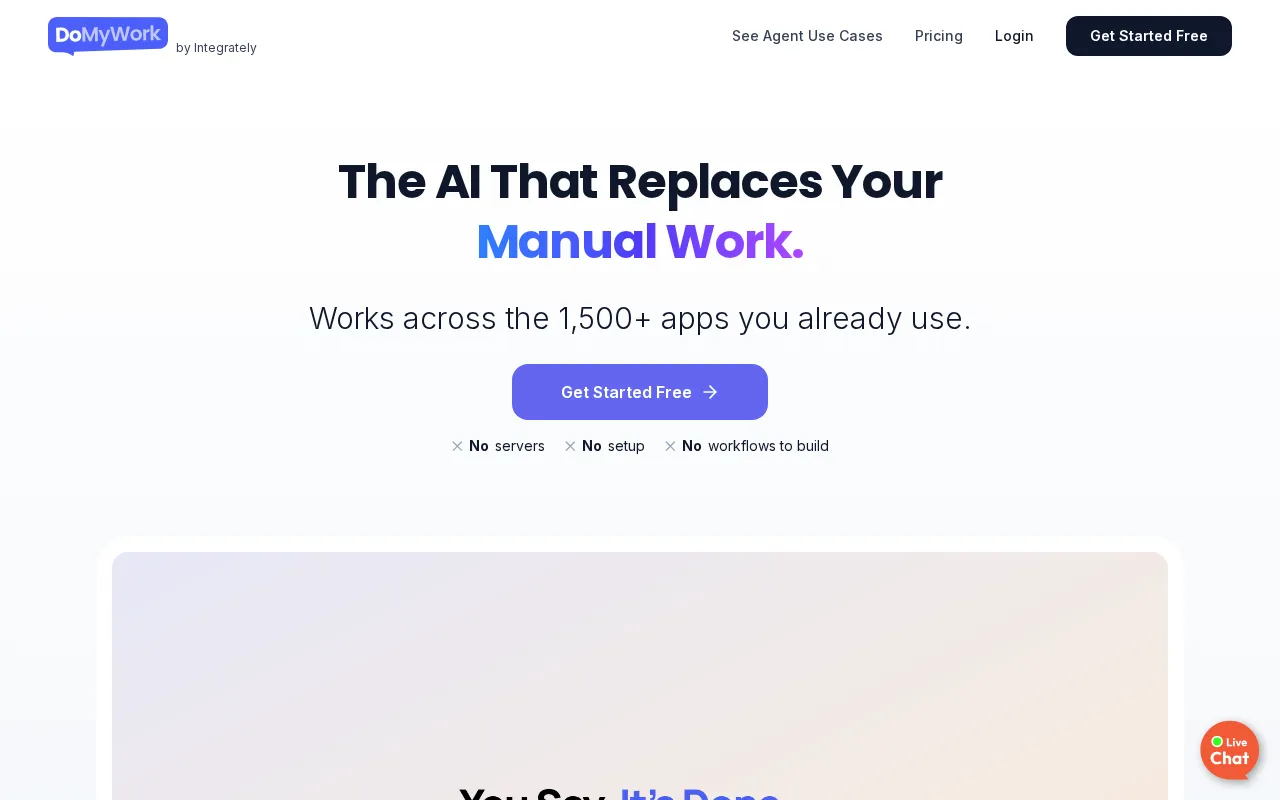 DoMyWork — preview screenshot