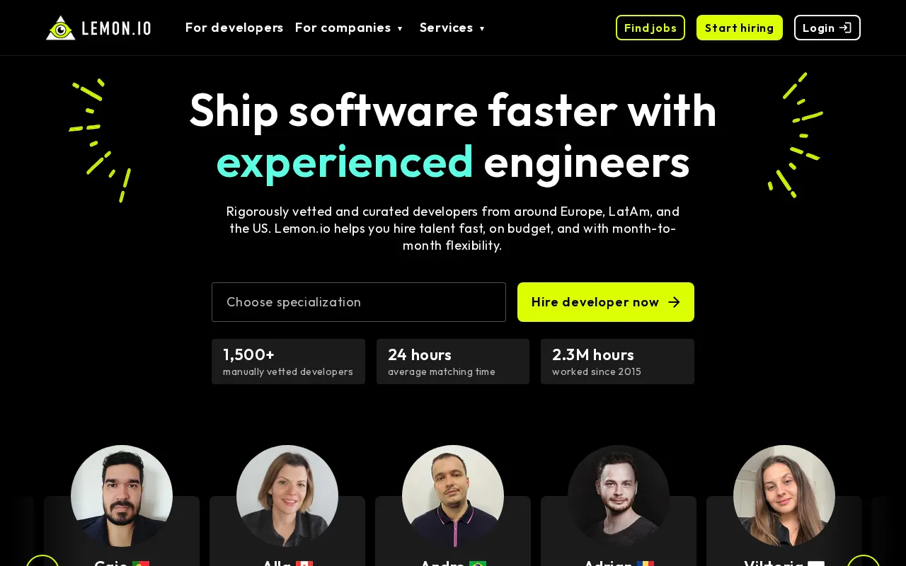 Don’t Panic by Lemon.io — preview screenshot