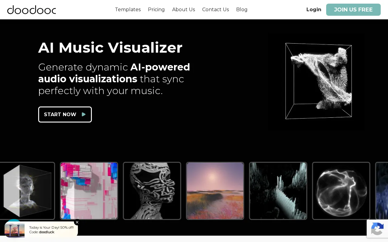 doodooc Music Visualizer — preview screenshot