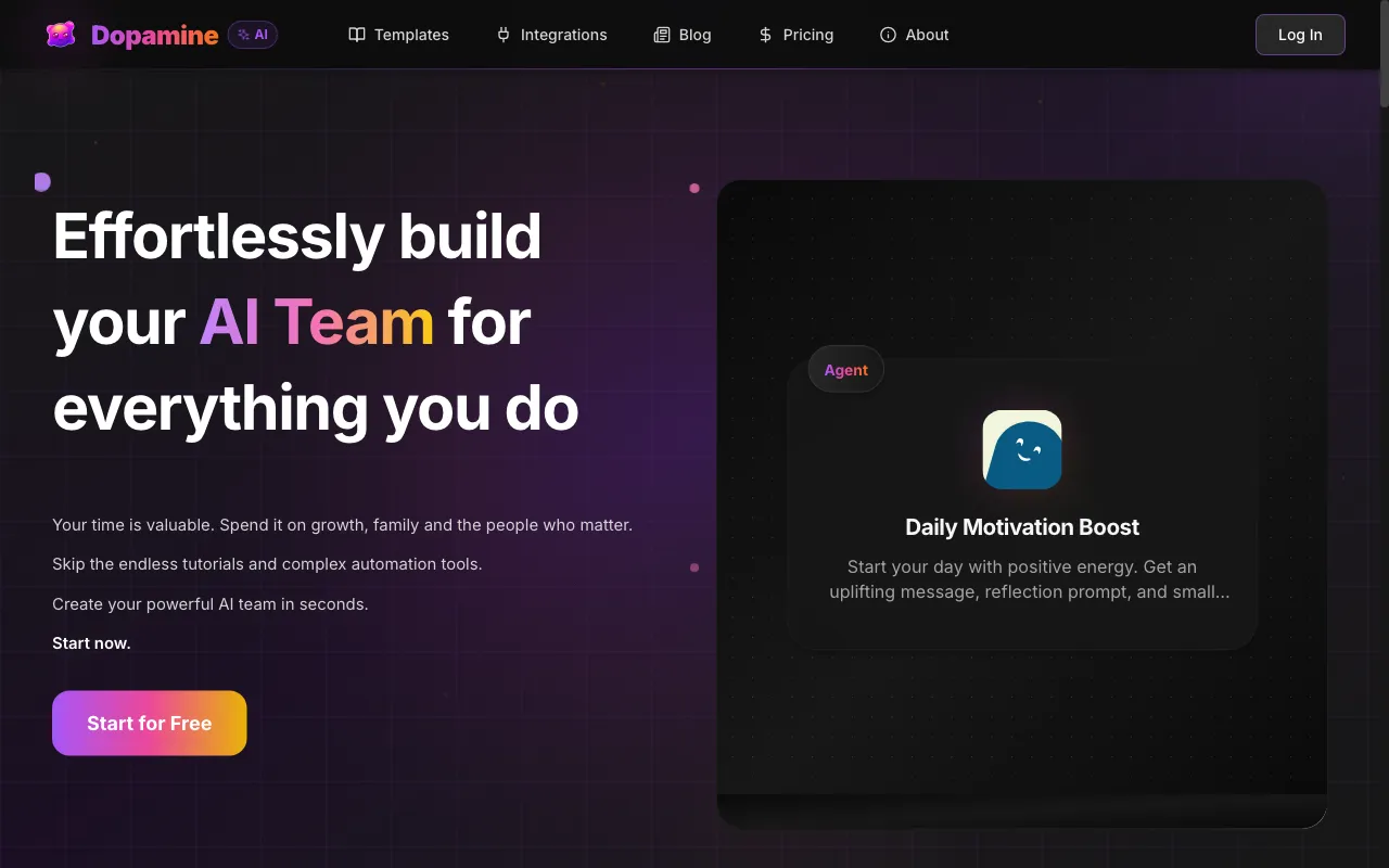 Dopamine — preview screenshot