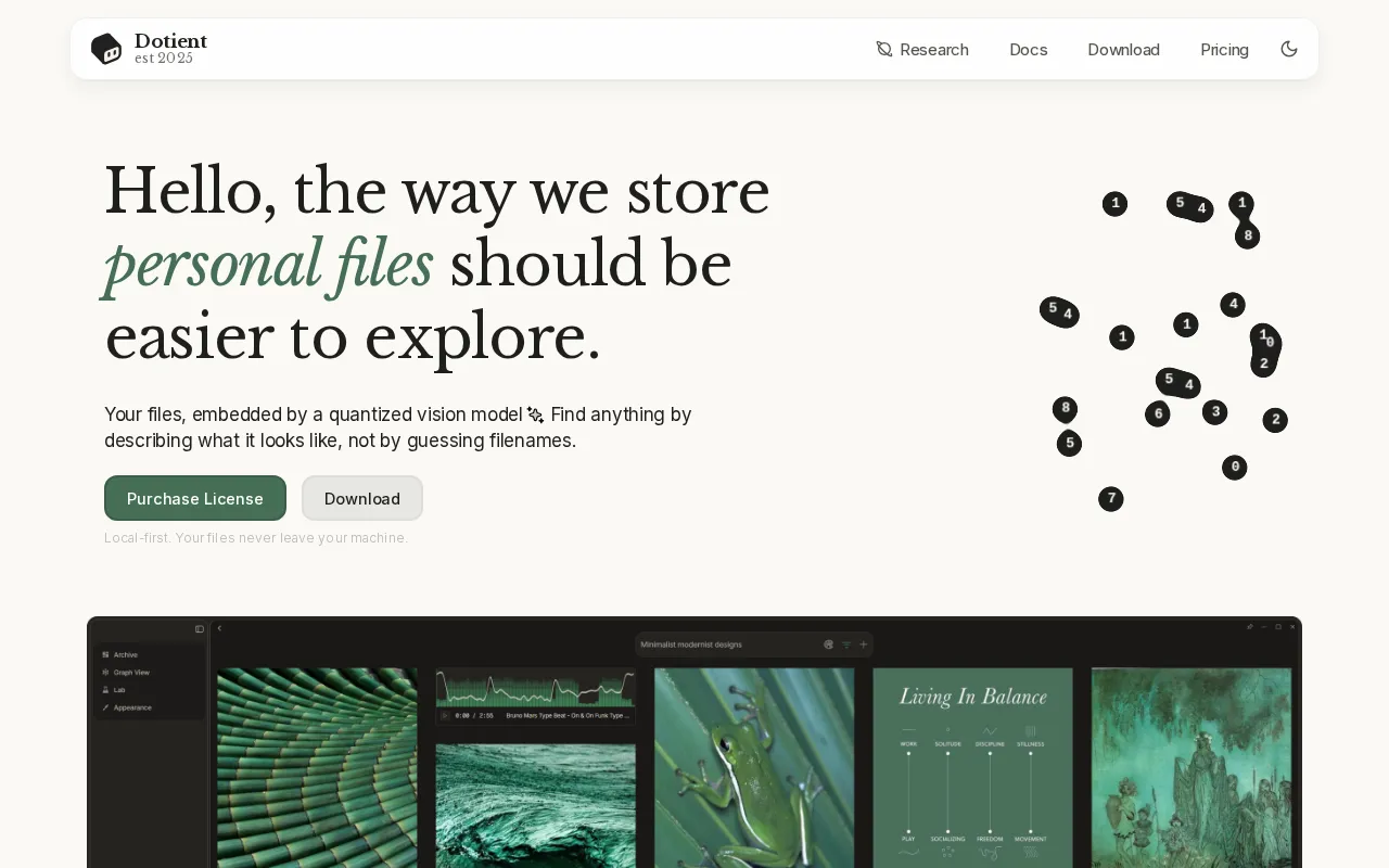Dotient — preview screenshot