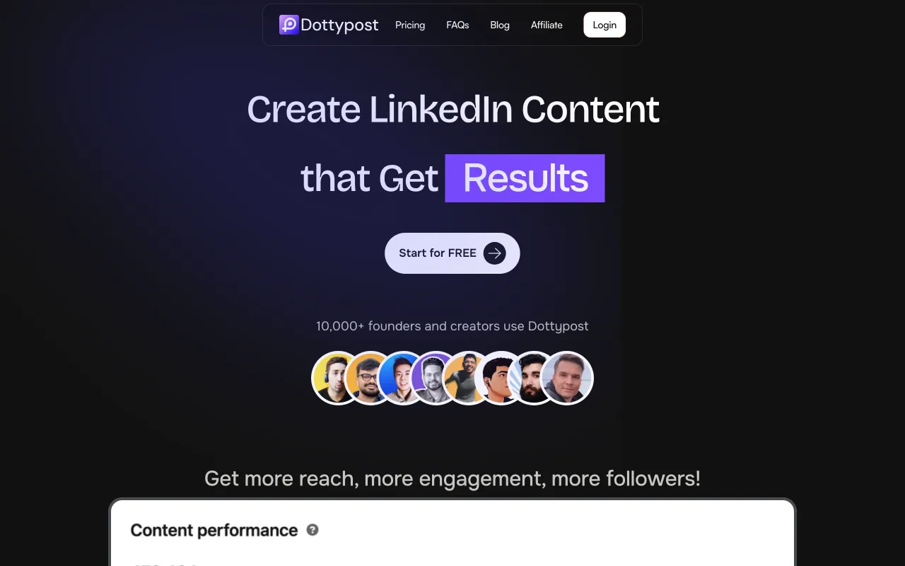 Dottypost — preview screenshot