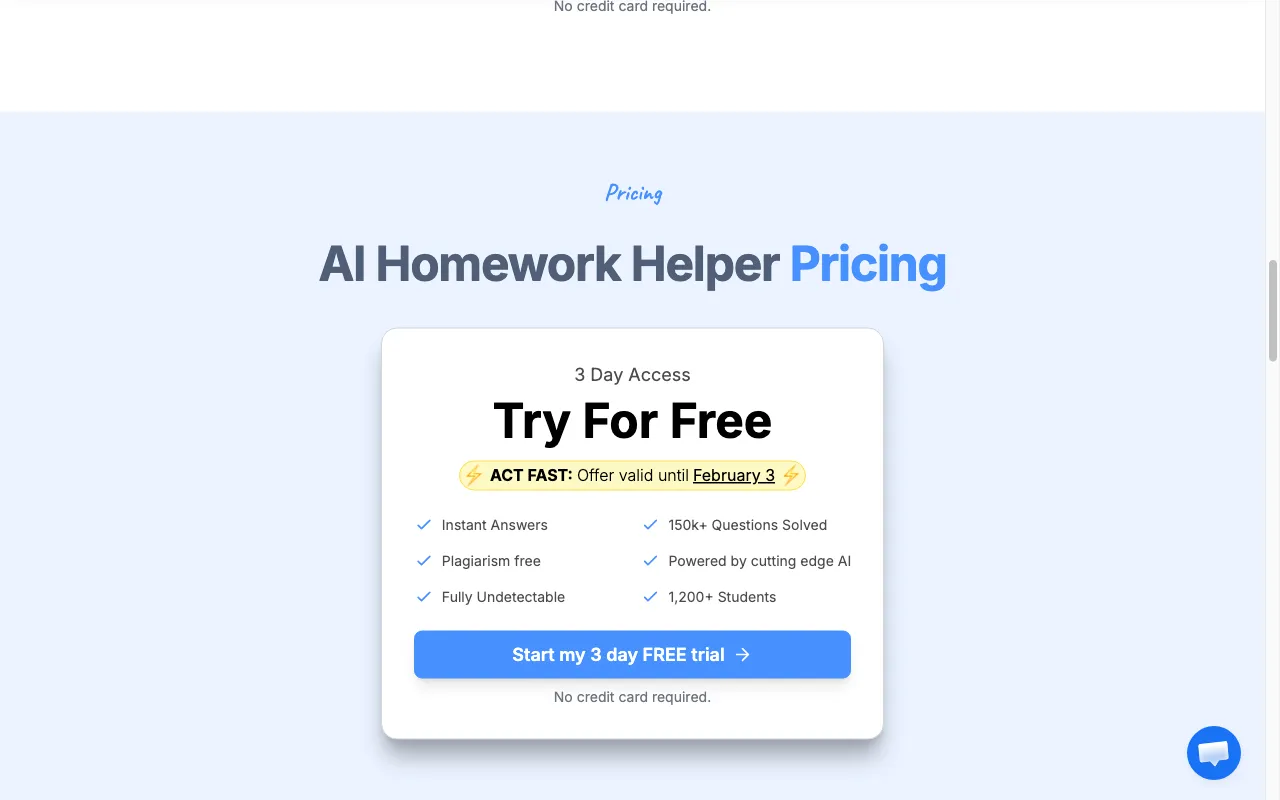 Double Check AI — pricing page