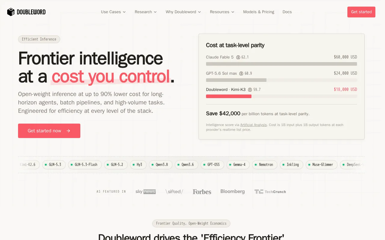 Doubleword — preview screenshot