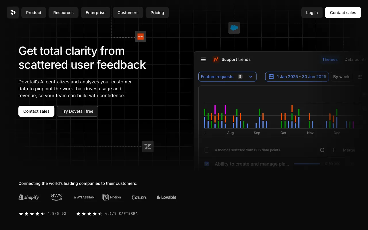 Dovetail — preview screenshot