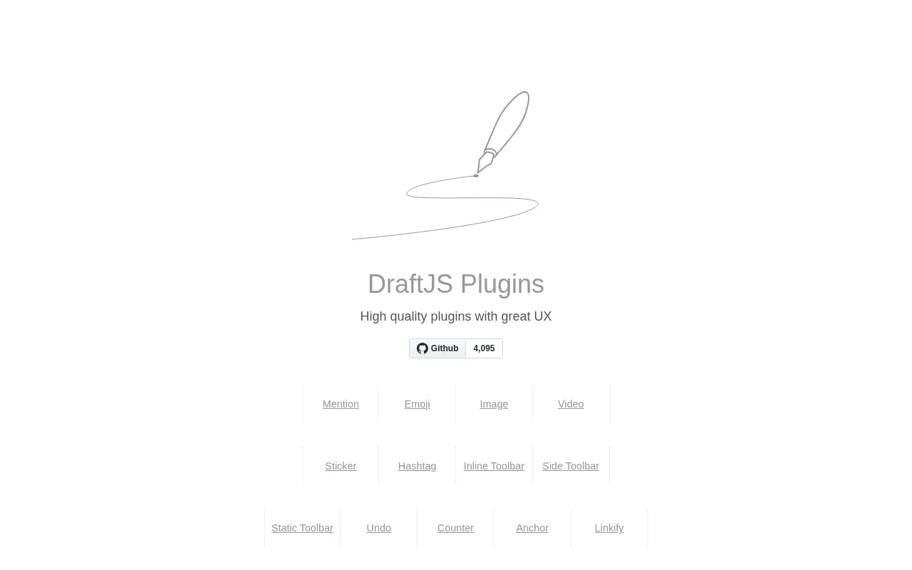 draft-js-plugins — preview screenshot
