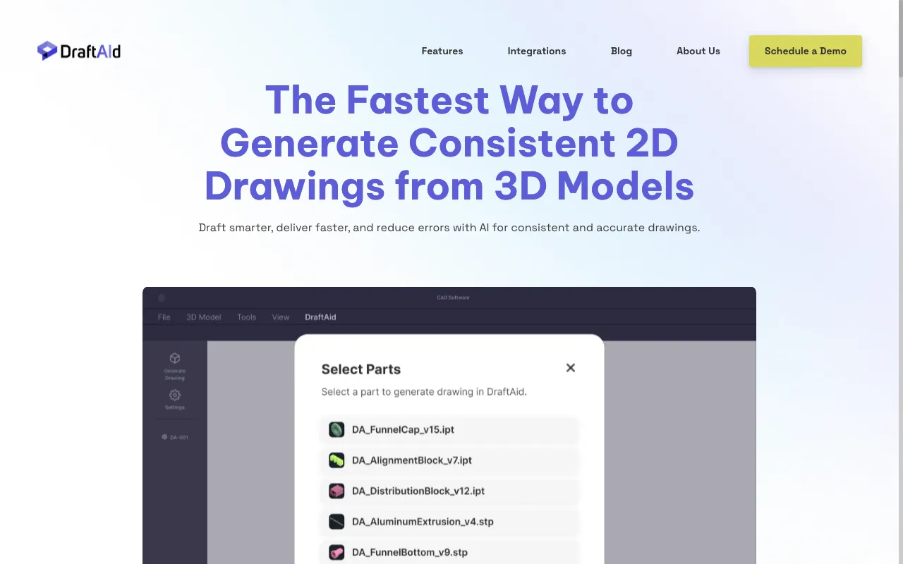 DraftAid — preview screenshot