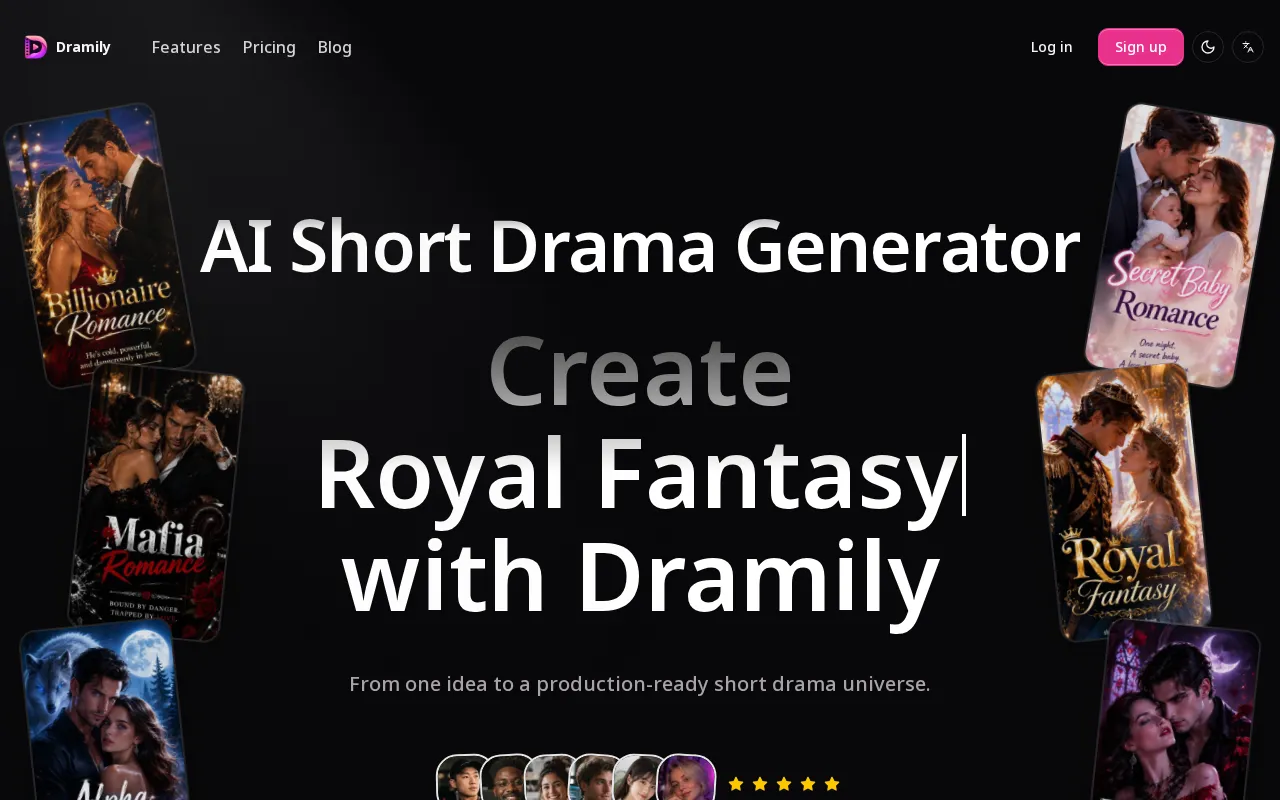 Dramily — preview screenshot