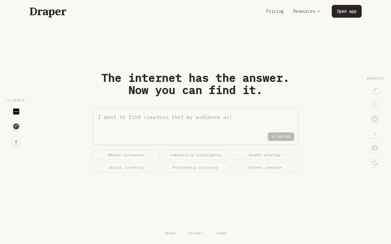 Draper — preview screenshot