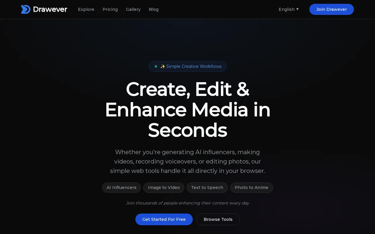Drawever — preview screenshot