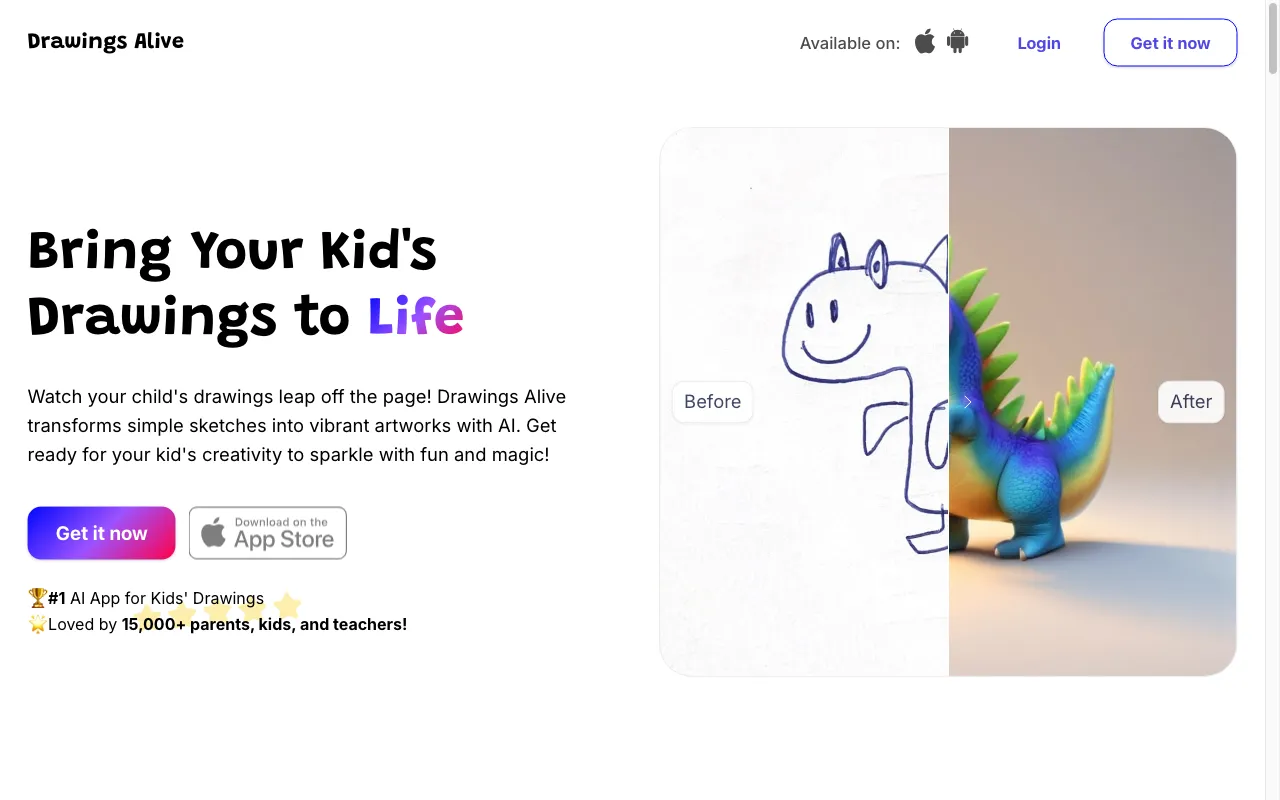 Drawings Alive — preview screenshot