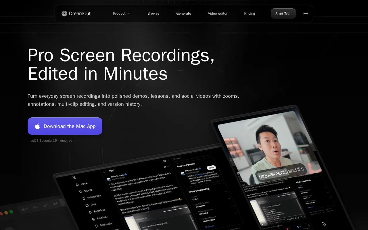 DreamCut — preview screenshot
