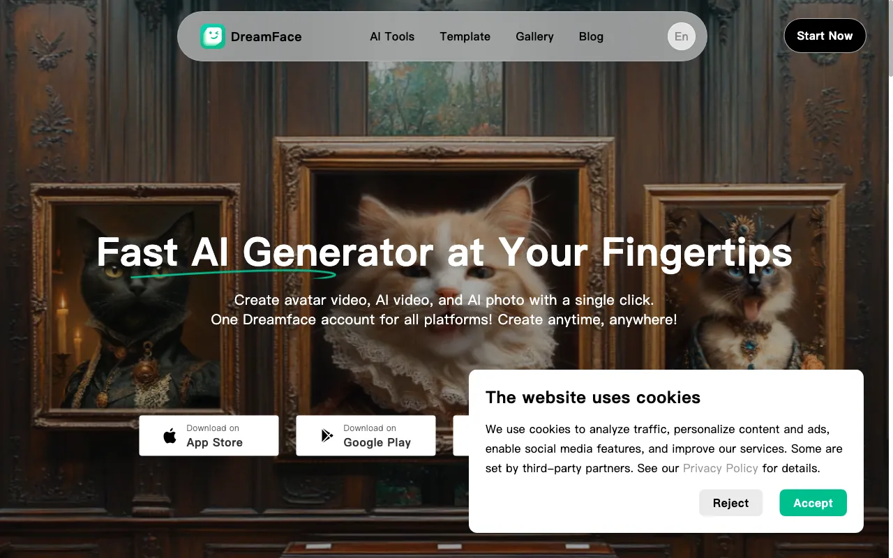 DreamFace — preview screenshot