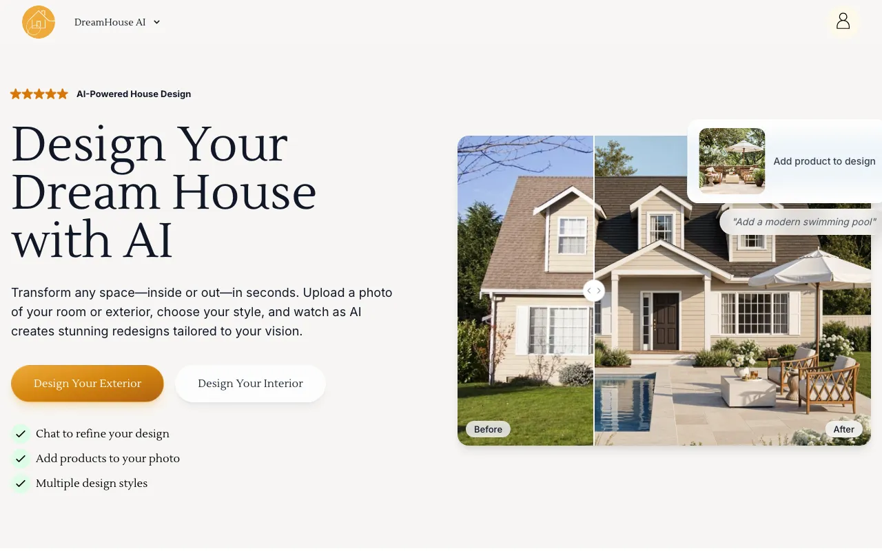 Dreamhouse AI — preview screenshot
