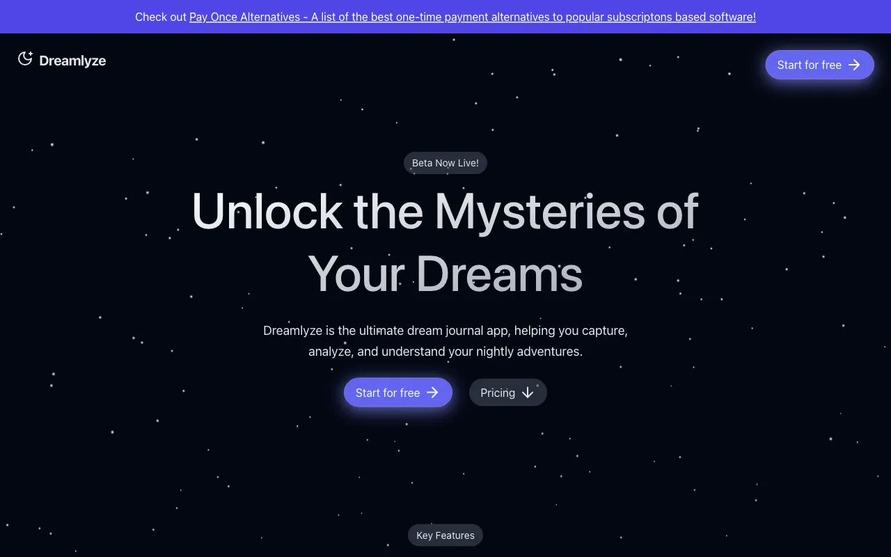 Dreamlyze — preview screenshot