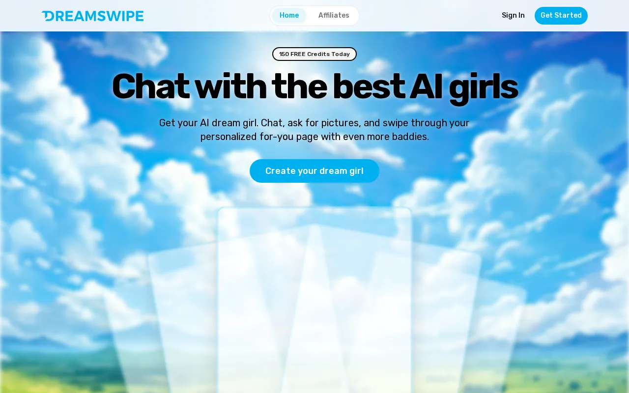 Dreamswipe — preview screenshot