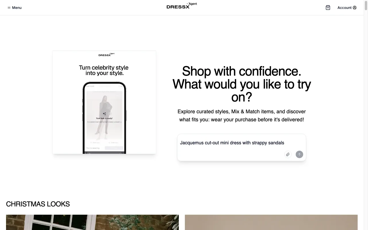 DRESSX — preview screenshot