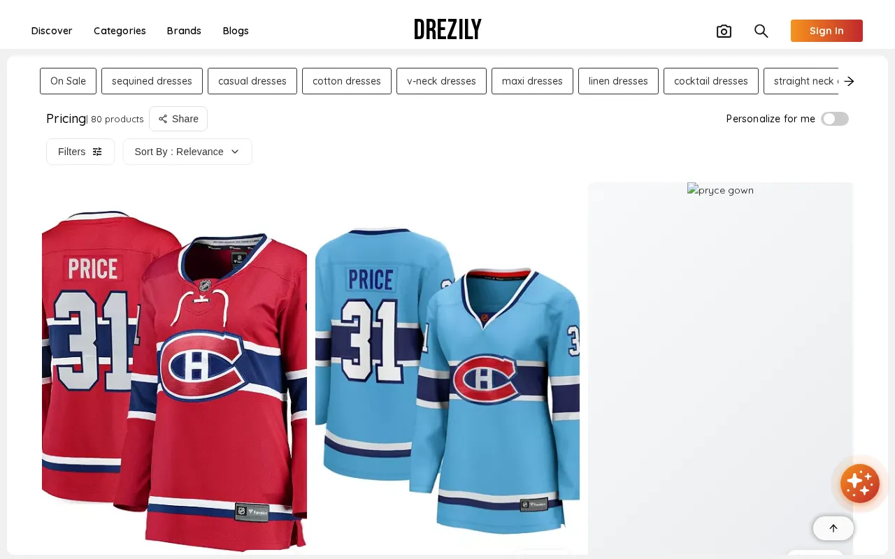 Drezily — pricing page