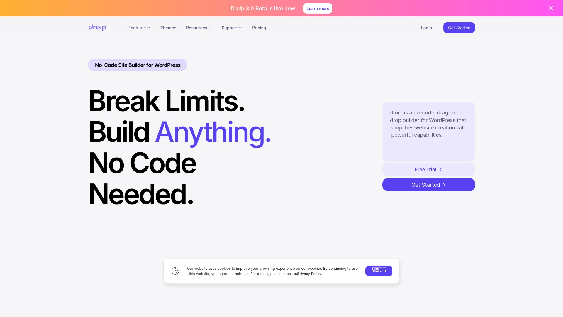 Droip — preview screenshot