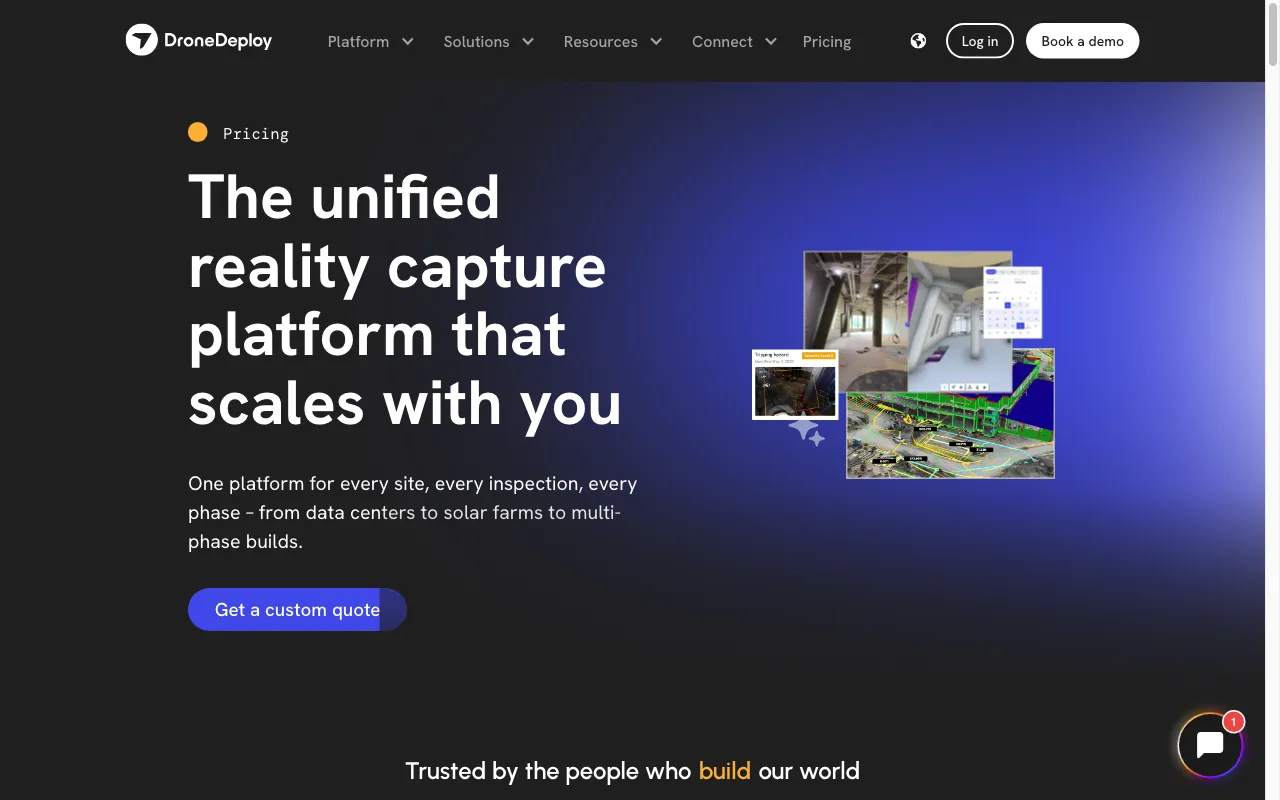DroneDeploy — pricing page