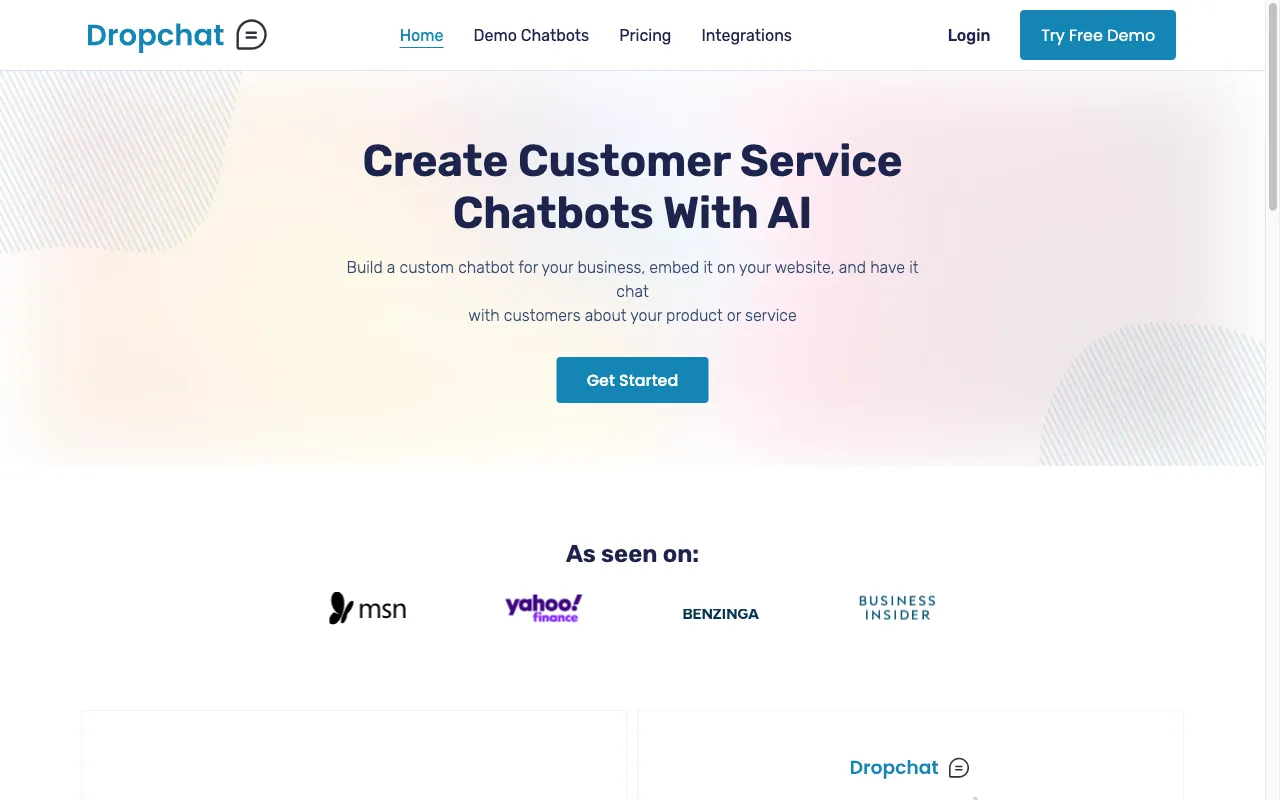 Dropchat — preview screenshot
