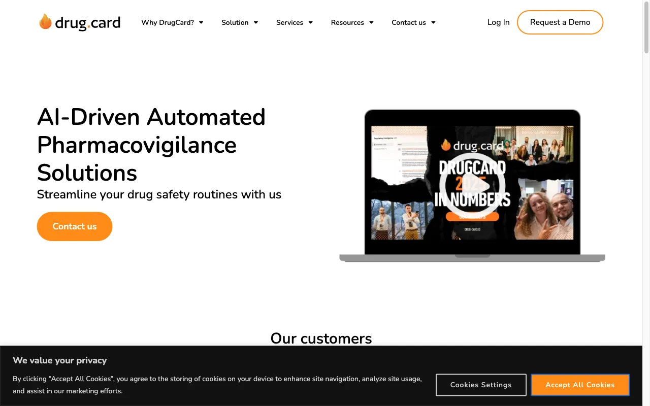 DrugCard — preview screenshot