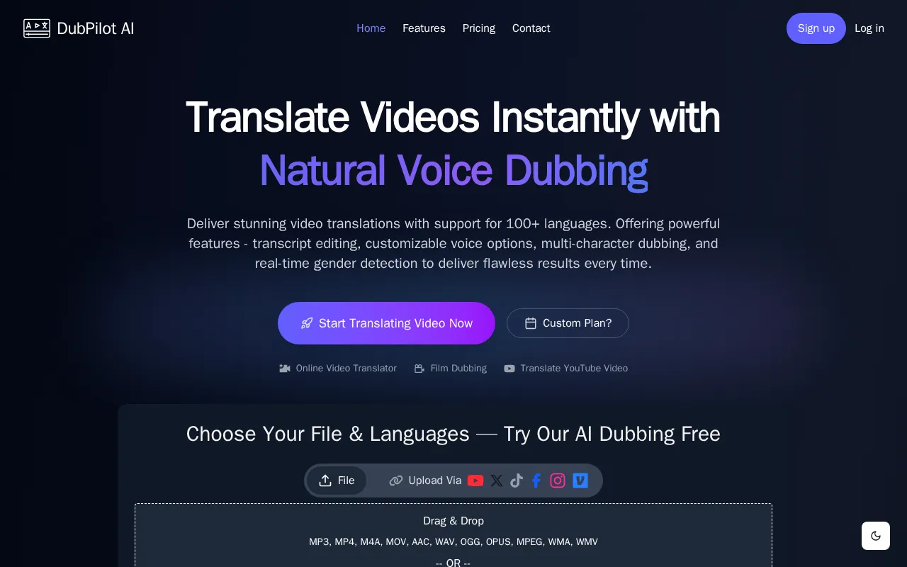 Dubpilotai — preview screenshot