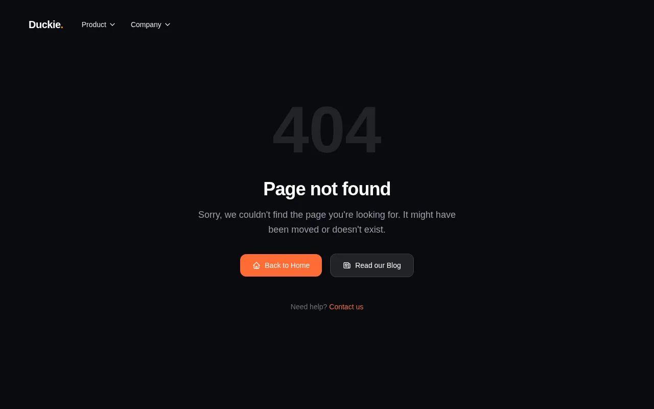 Duckie — pricing page