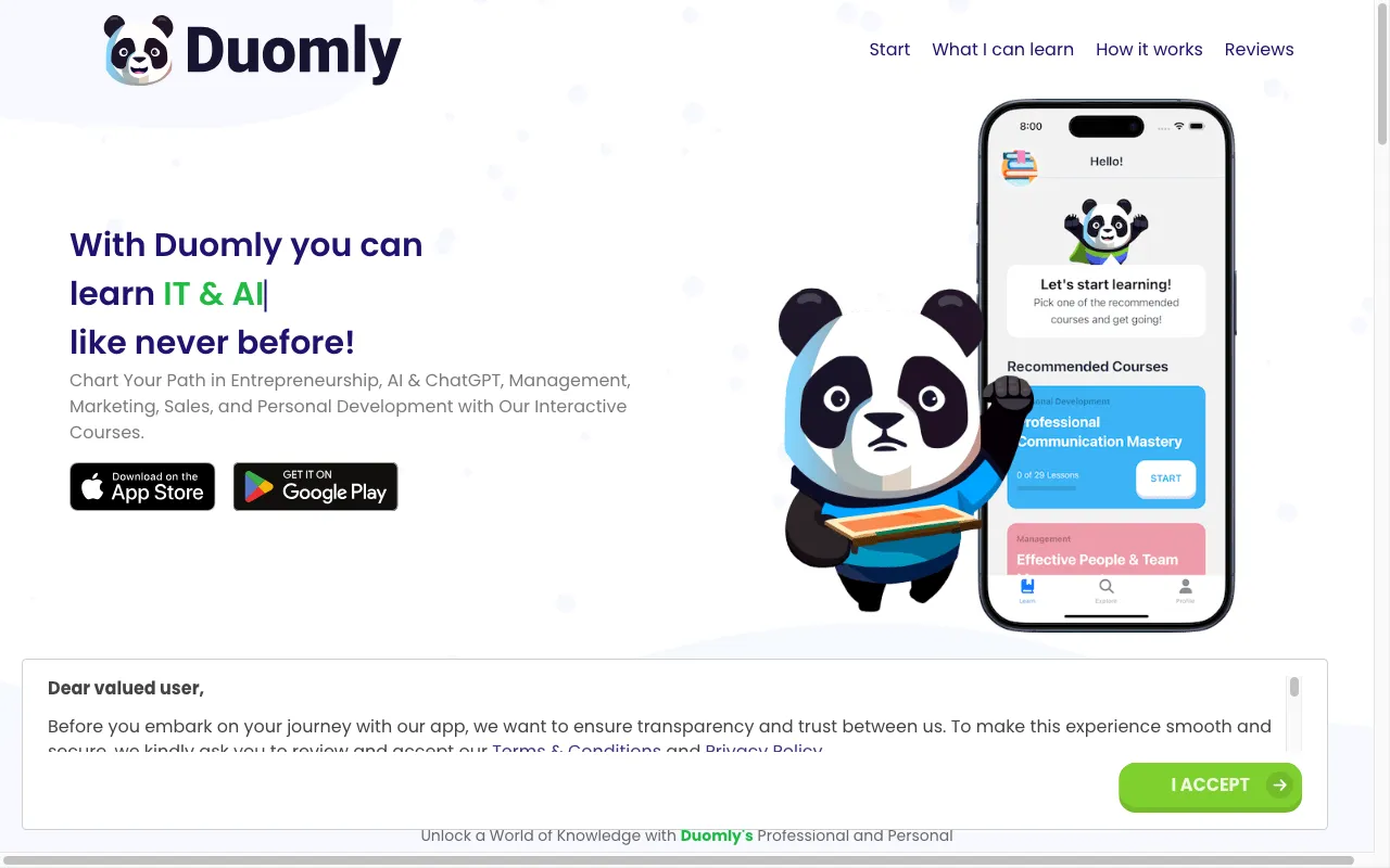 Duomly — preview screenshot