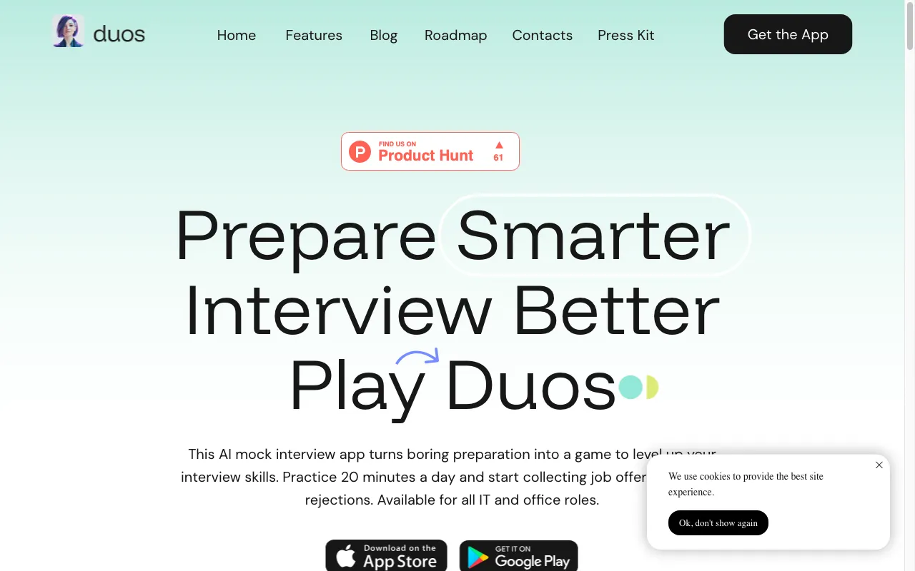 Duos AI — preview screenshot