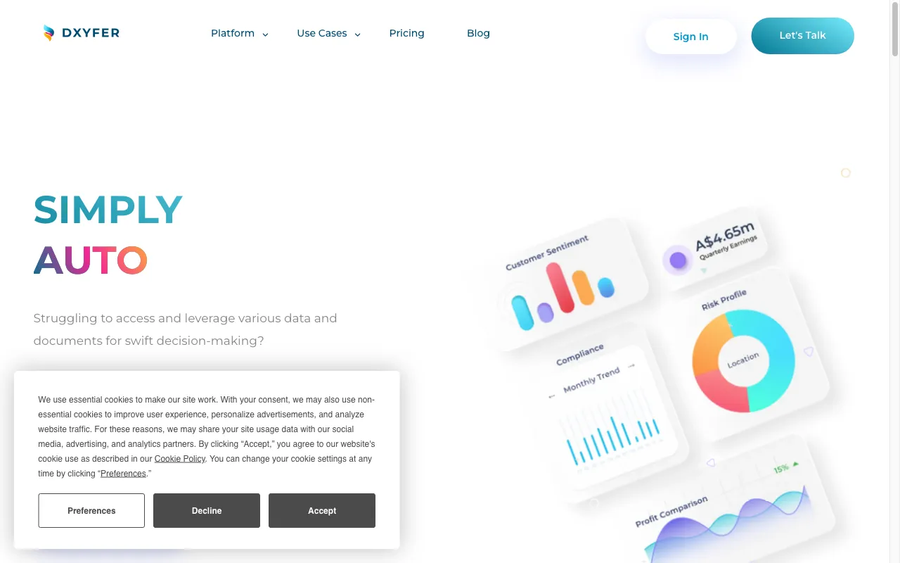 Dxyfer — preview screenshot